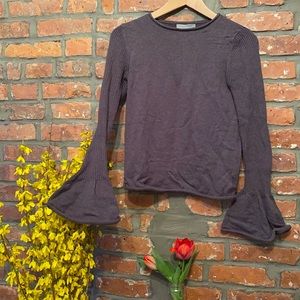 Violet Bell Sleeve Sweater